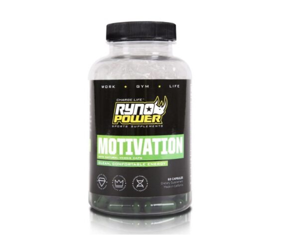 MOTIVATION Pre-Workout Focus Energy KAPSLID