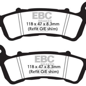 BRAKE PAD CARBON SCOOTER