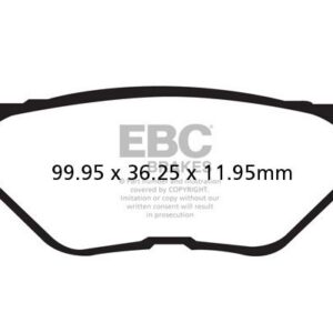 BRAKE PAD CARBON SCOOTER