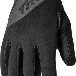 GLOVE SPECTRUM COLD BK/CH LG