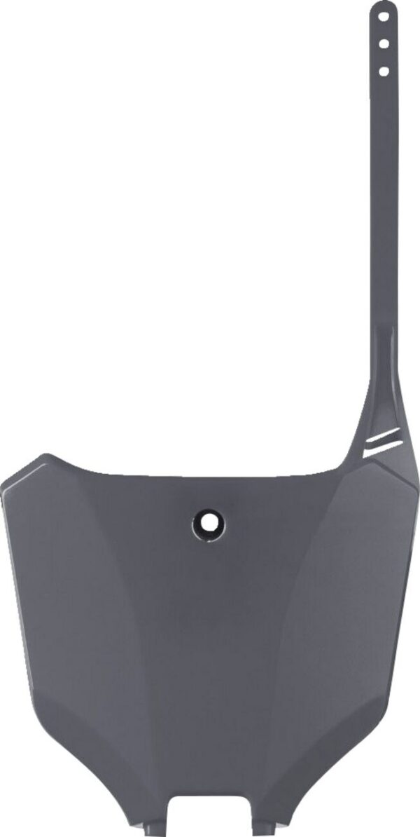 PLATE# FRT CRF450 21- GRY