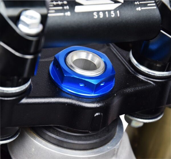 STEERING STEM NUT BL