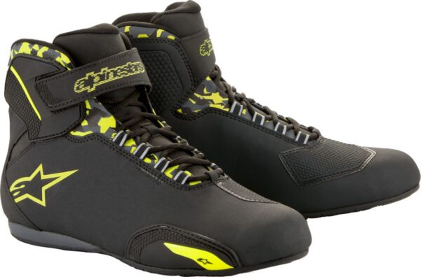 SHOE SEKTOR WP BK/G/YL 6