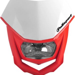 HEADLIGHT HALO WH/RD