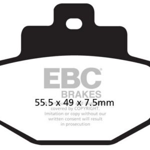 BRAKE PAD CARBON SCOOTER