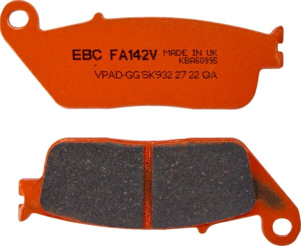 BRAKE PAD VEE SEMISNTRD