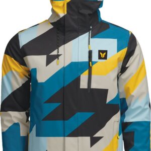 JACKET TOUR BRAVE BL/YL LG