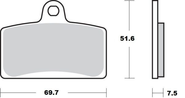 BRAKE PAD CERAMIC