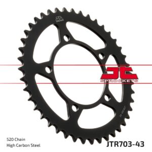 SPROCKET REAR 43T 520