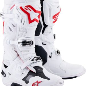 BOOT T10 S-VNT WT/RD 9