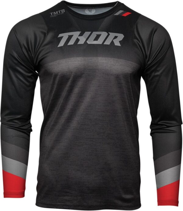 JERSEY ASSIST LS BK/GY LG
