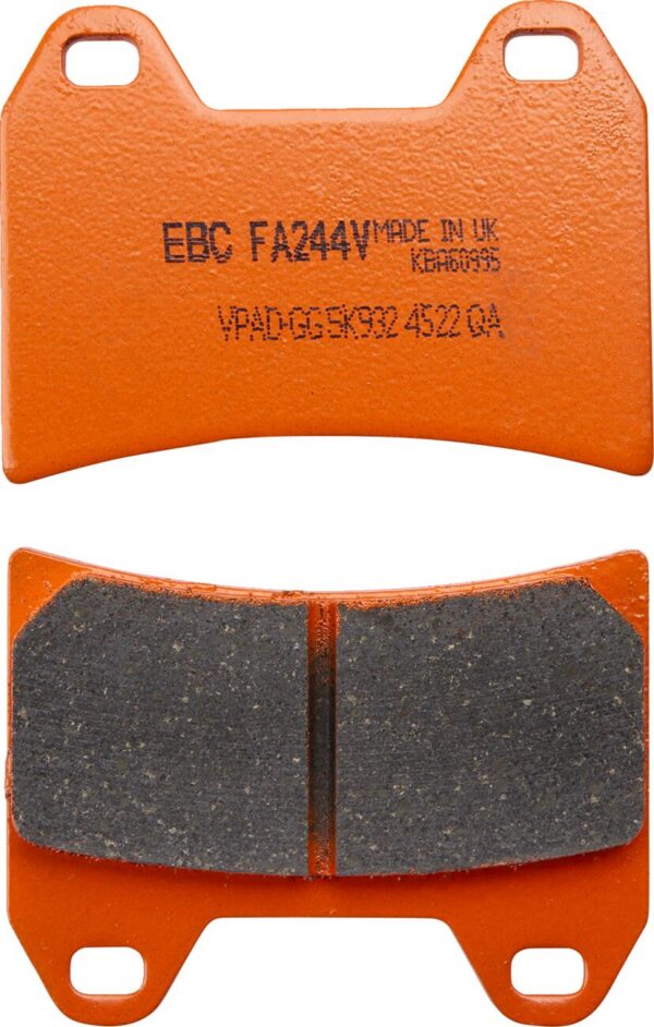 BRAKE PAD VEE SEMISNTRD