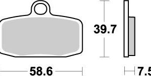 BRAKE PAD NITRO