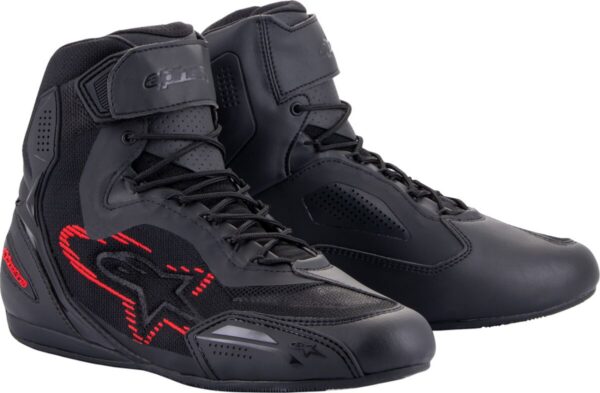 SHOE FAST3-RK BLK/G/RED 12