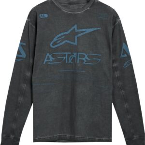 TEE LS KNIT NOOK DK GRY L