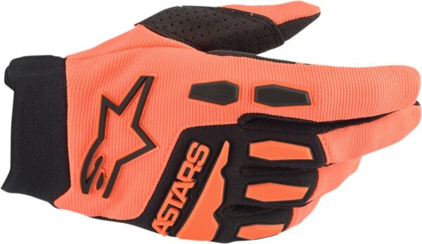 GLOVE F-BORE ORG/BK 2X