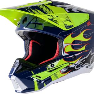 HELMET SM5 RASH NV/YL XL