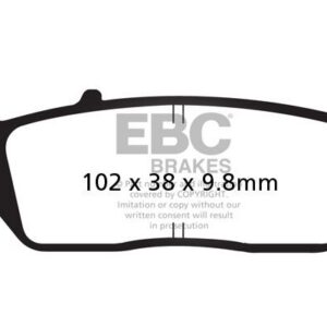BRAKE PAD CARBON SCOOTER