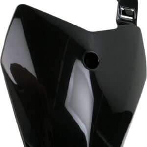 FRONT #PLATE KLX110 10-17 BLK