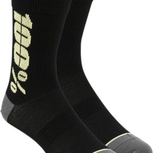 SOCK RYTHYM BK/YL L/XL