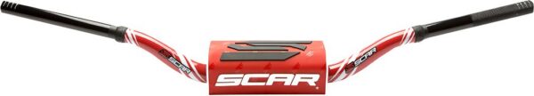 HANDLEBAR O2 LOW RD/RD PAD
