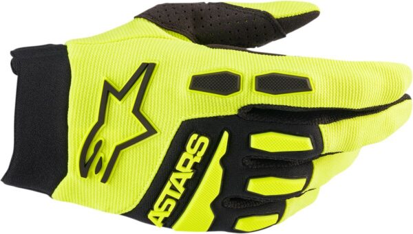 GLOVE F-BORE YL/BK XL