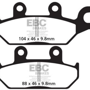 BRAKE PAD CARBON TT DIRT