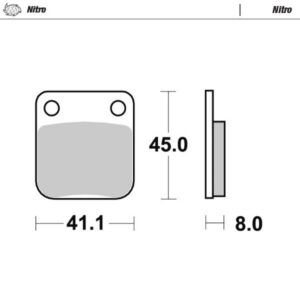 BRAKE PAD NITRO