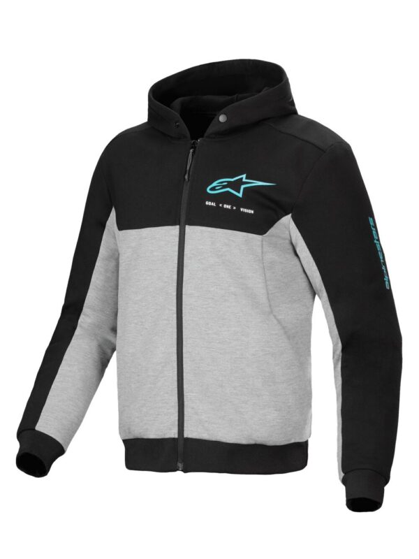 HOODIE CHROME V2 SPORT BK/GY/T