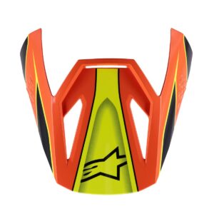 VISOR SM3 FRAY BLK/OR/YL