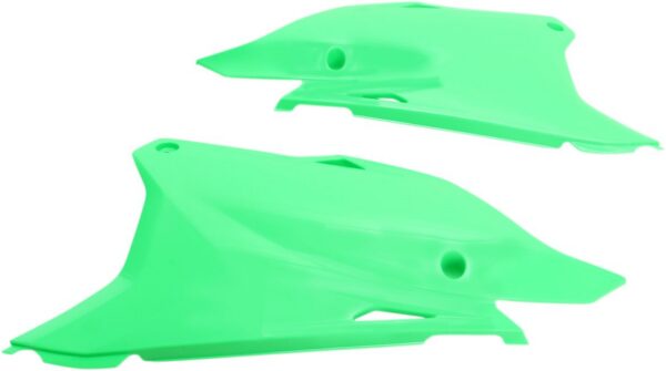 PANELS SIDE KX85 14-18 FLO GRN