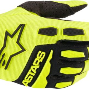 GLOVE F-BORE YL/BK S