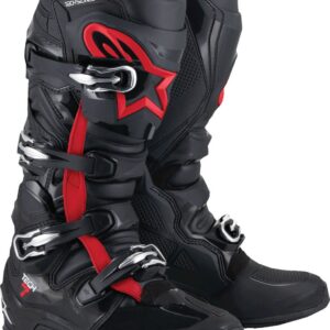 BOOT TECH 7 BLACK/RED FLUO 11