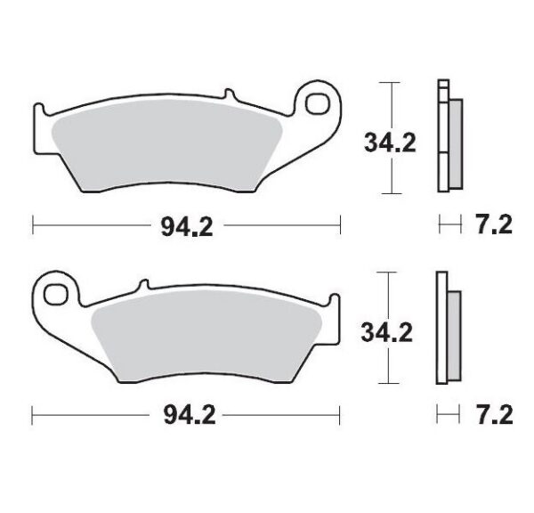 BRAKE PAD RACING