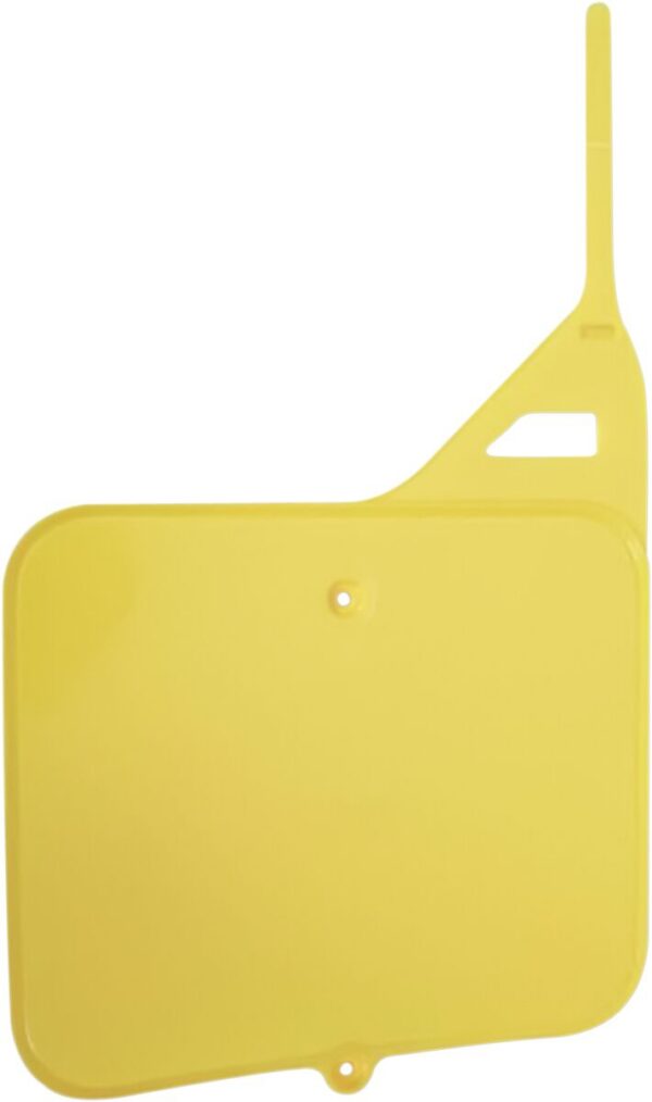 FRT #PLATE RM'S 87-95 YEL