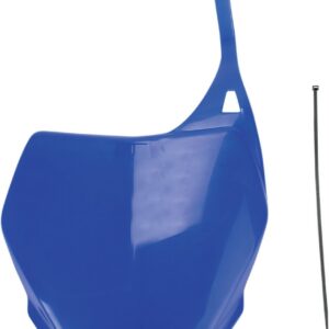 FRT#PLATE YZ06-14/YZF06-09 BLU