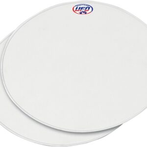UNI OVAL PLATE WH 2PC
