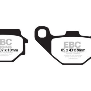 BRAKE PAD CARBON SCOOTER