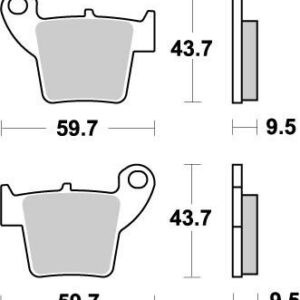 BRAKE PAD NITRO