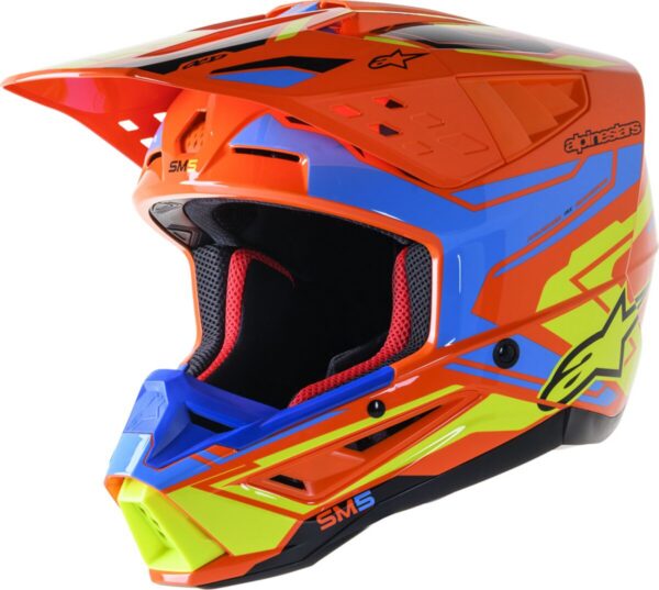 HELMET SM5 ACT2 OR/C/Y L