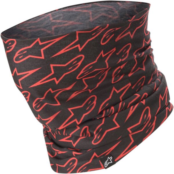 NECKTUBE ASTARS BLACK/RED