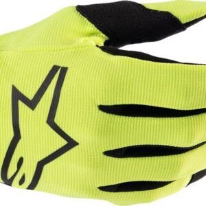 GLOVE YTH RADAR YLW/BK M