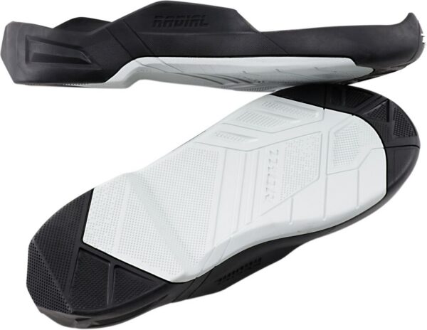 BOOT OUTSLRADIAL BK/WH 9