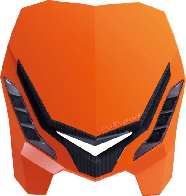 HEADLIGHT E-BLAZE OR/BK