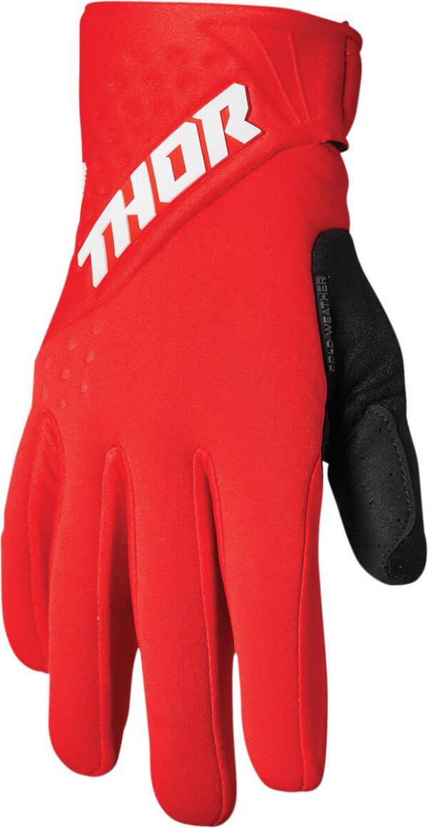 GLOVE SPECTRUM COLD RD/WH XL