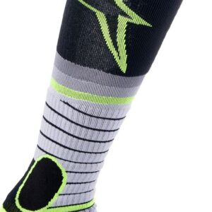 SOCK MX PRO BLK/GY/YLW L