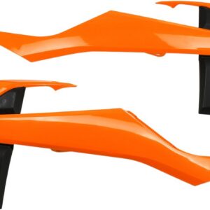 RADIATOR CVR KTM 16-18 OR/BK