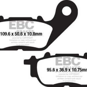 BRAKE PAD FA SER ORGANIC