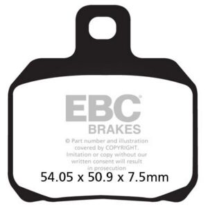 BRAKE PAD CARBON SCOOTER