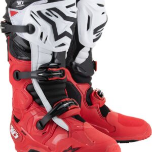 BOOT TECH 10 ENDURO BRIGHT RED